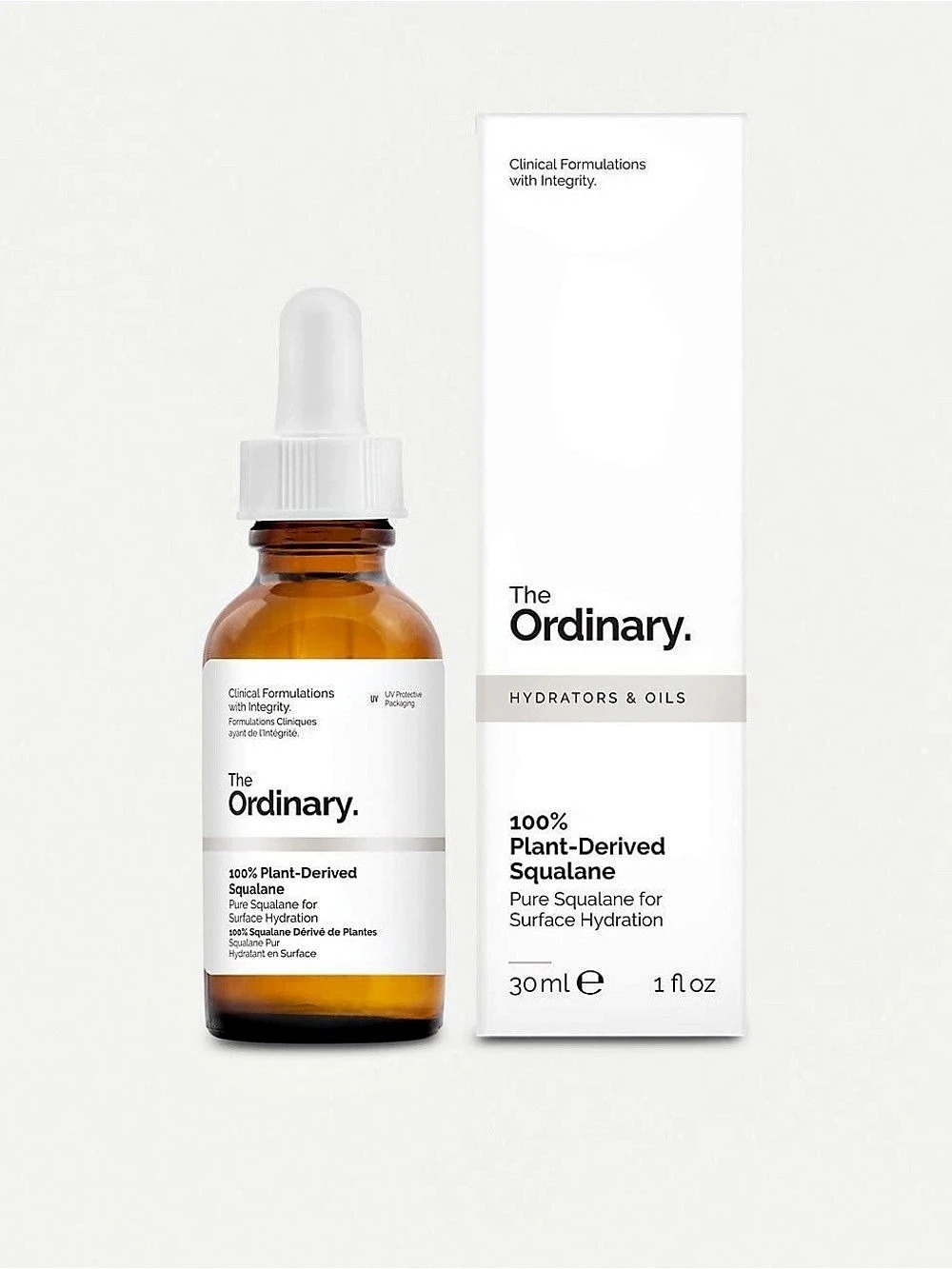 NIB The Ordinary 100% Plant-Derived Squalane Facial Oil 30 mL